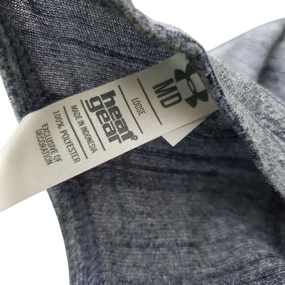 Under Armour NCAA Auburn Tigers Singlet Tank Top Women's M NWT Navy Gray - Picture 5 of 5